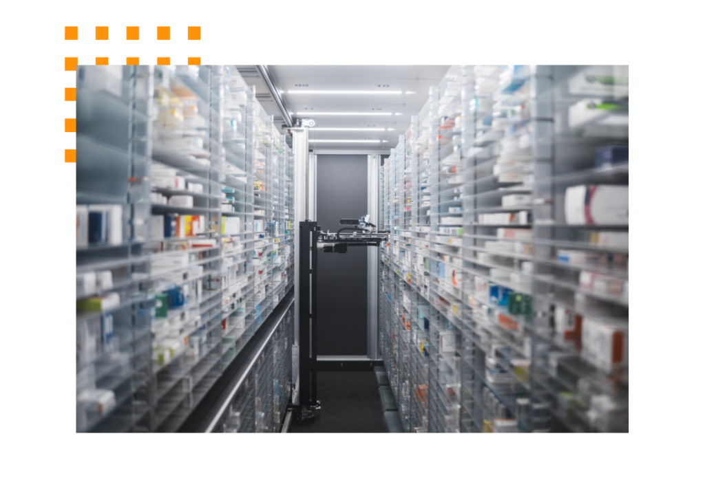 Almacenamiento automatico de medicamentos monitorizacion ambiental Borea Gesproa Proyectos