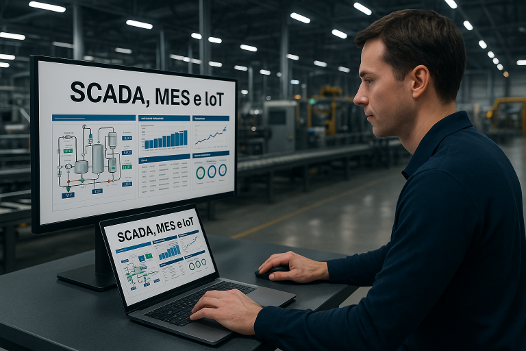 SCADA-MES-IoT Conectividad Industrial Gesproa Proyectos Automatización Industrial sector logístico