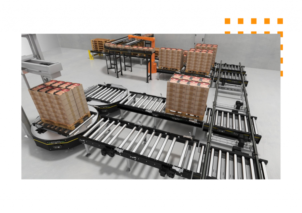 Transportadores cargas pesadas automatización industrial logística Gesproa Proyectos