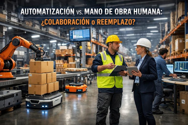 Automatización vs. mano de obra humana en logística: ¿colaboración o reemplazo?