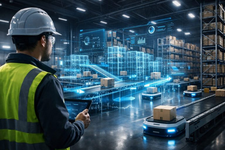 Gemelos digitales: optimiza tu logística antes de invertir